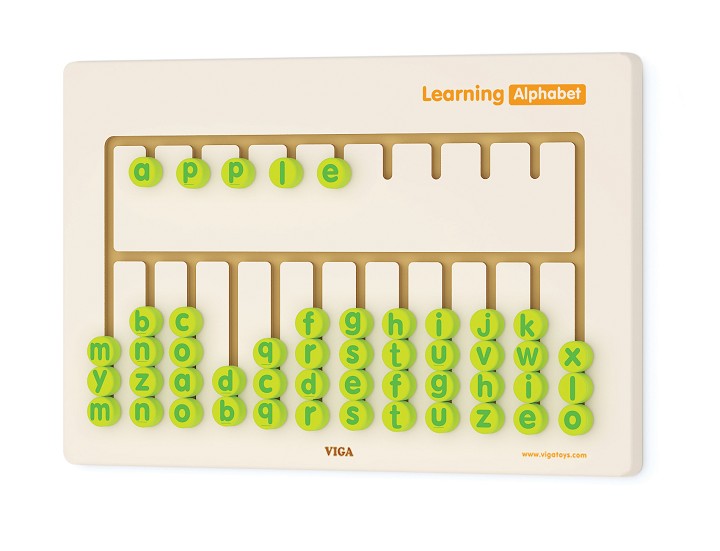 Wall game - learning alphabet